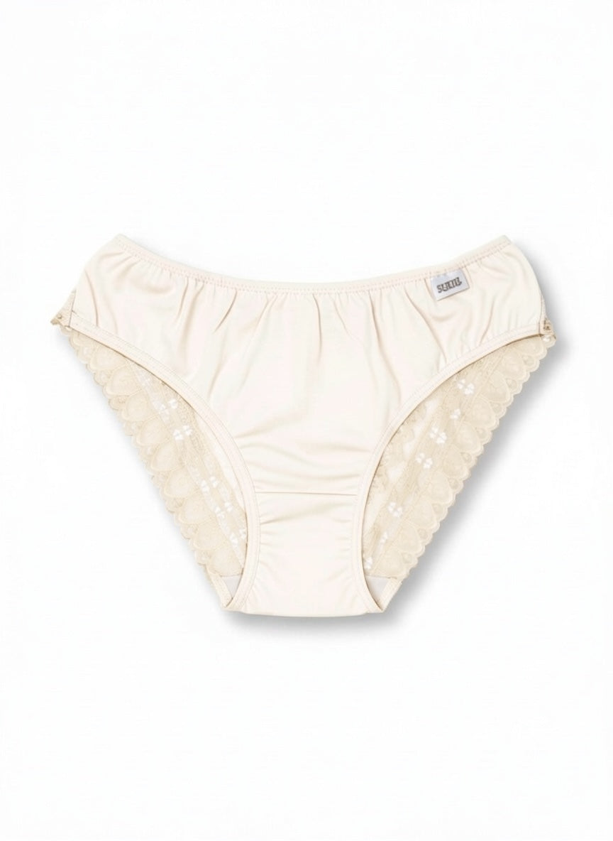 Cueca Delicate — Creme