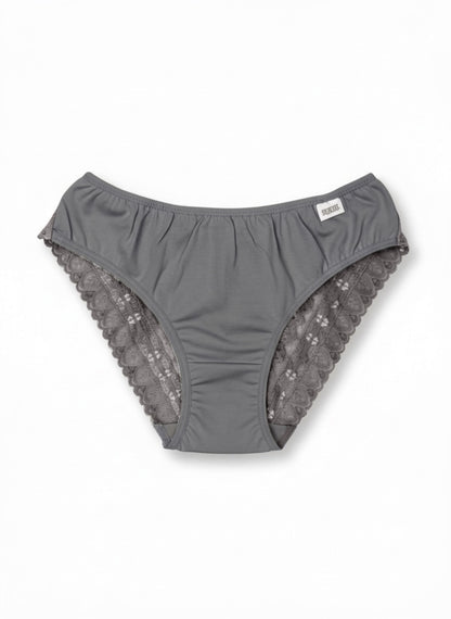 Cueca Delicate — Cinza