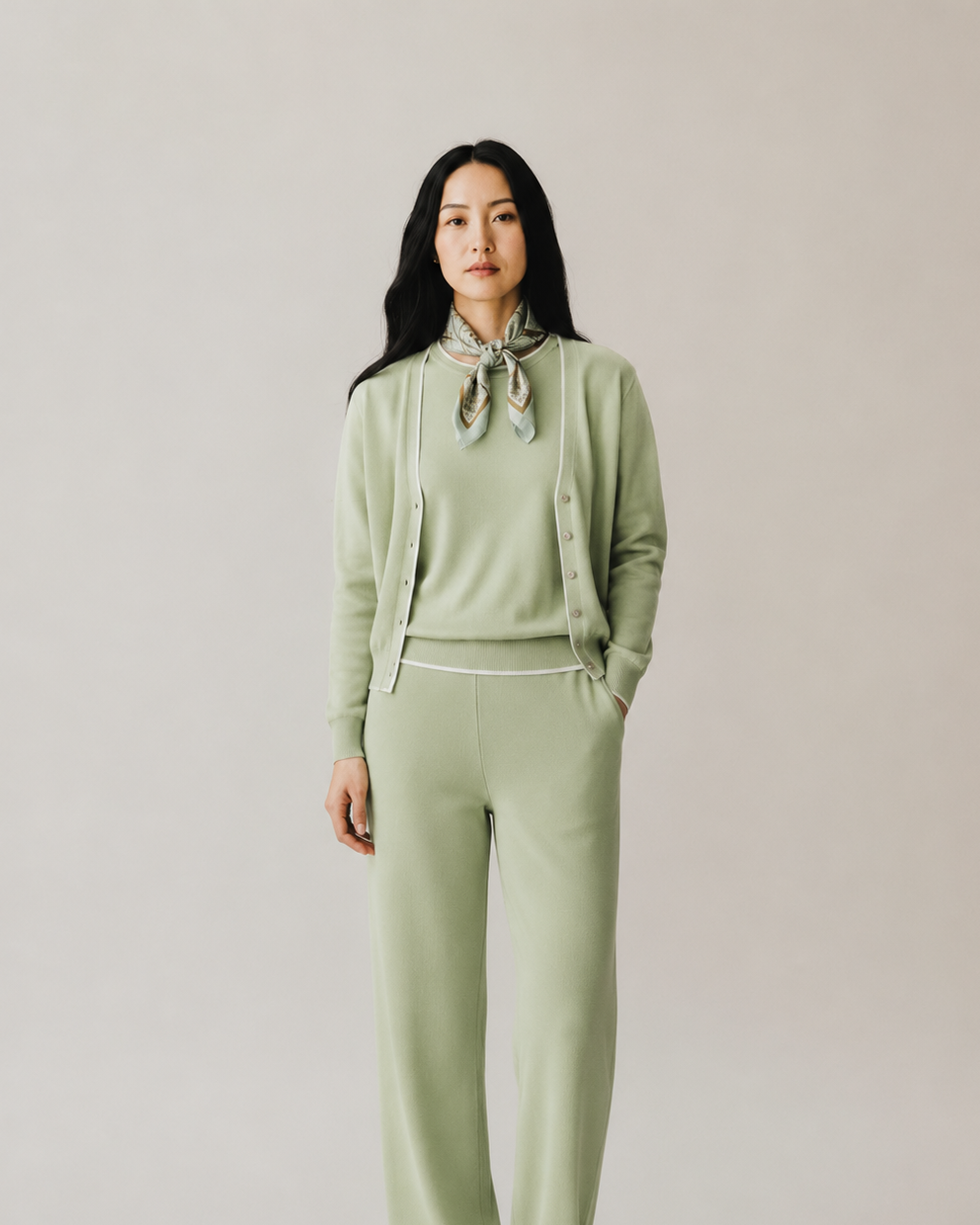 Conjunto 4 Peças Harmony — Verde