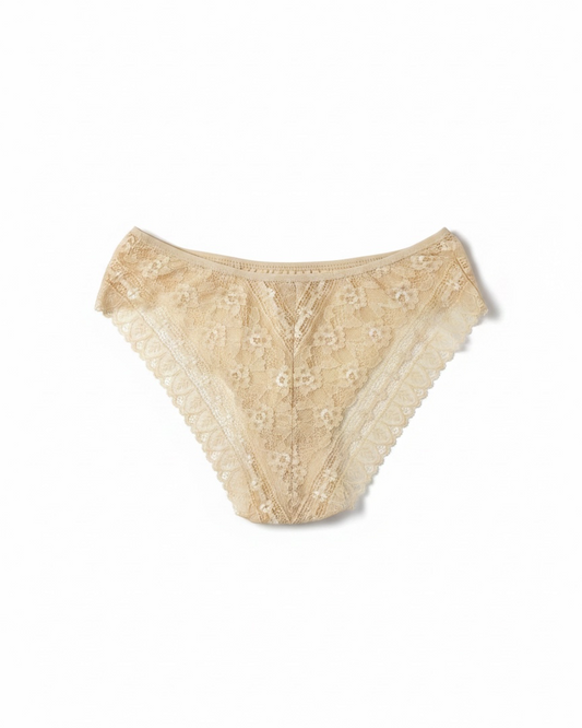 Cueca Delicate — Bege