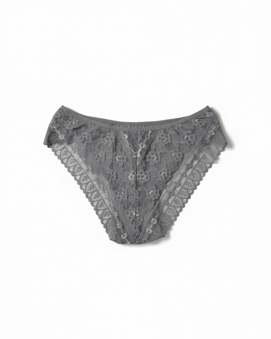 Cueca Delicate — Cinza
