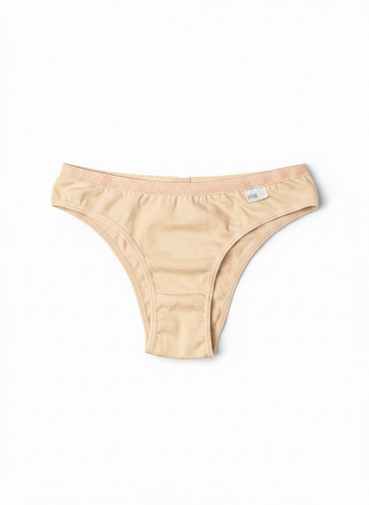 Cueca Essential — Bege