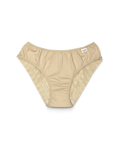 Cueca Delicate — Bege