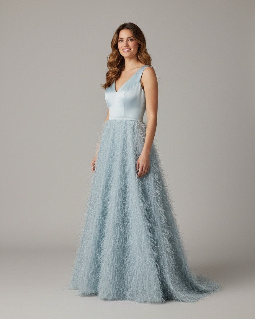 Vestido Plumage